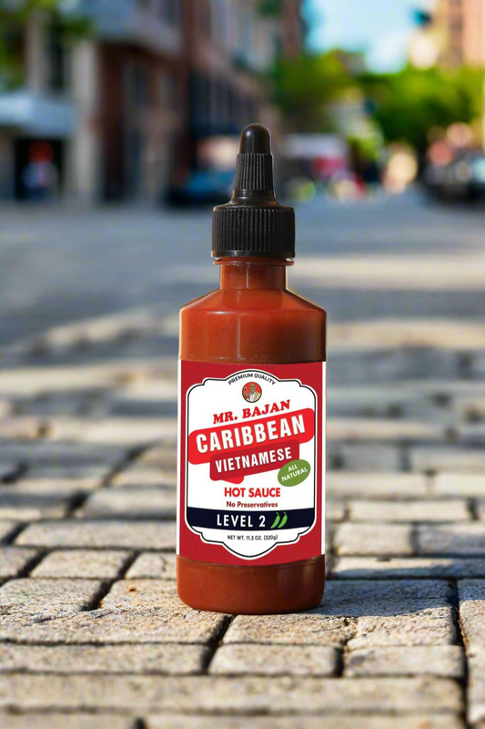 Mr. Bajan Caribbean Vietnamese Hot Sauce Level 2 - 320g (11.3 oz)