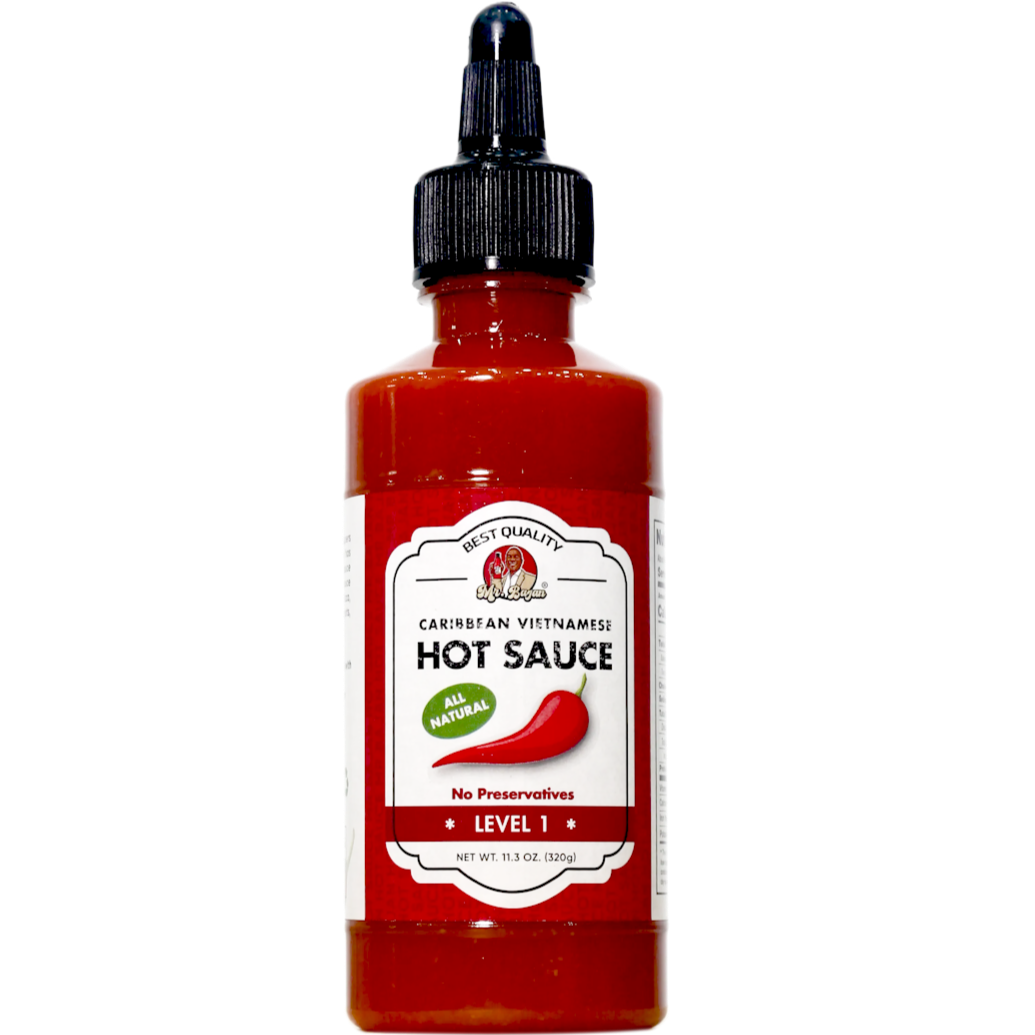 Mr. Bajan Caribbean Vietnamese Hot Sauce Level 1 - 320g (11.3 oz)